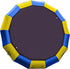 Rave Bongo Bouncer (20-Feet, Yellow/Blue)