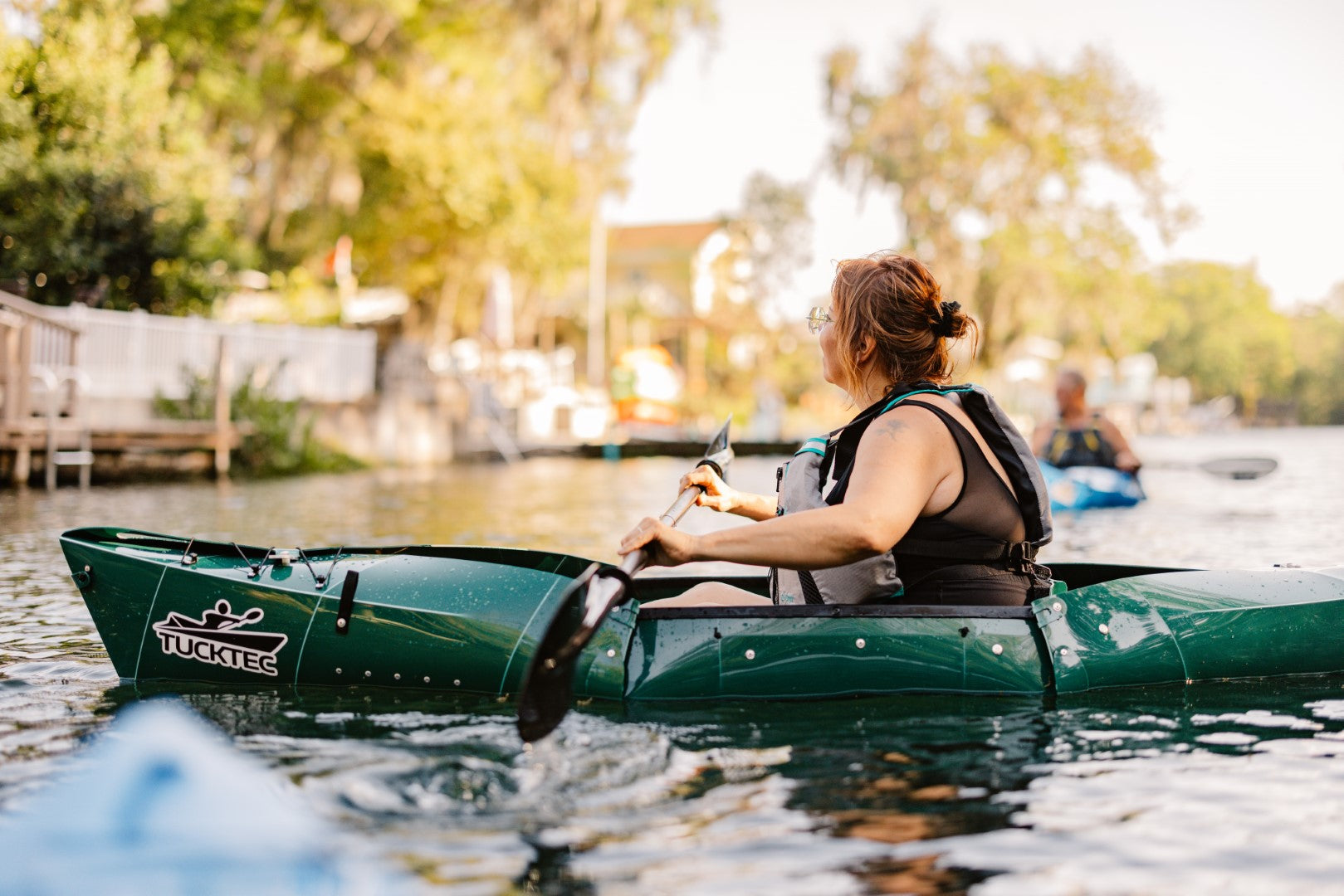 2023 TUCKTEC 8' FOLDING KAYAKS for YOUTH and SMALL ADULT