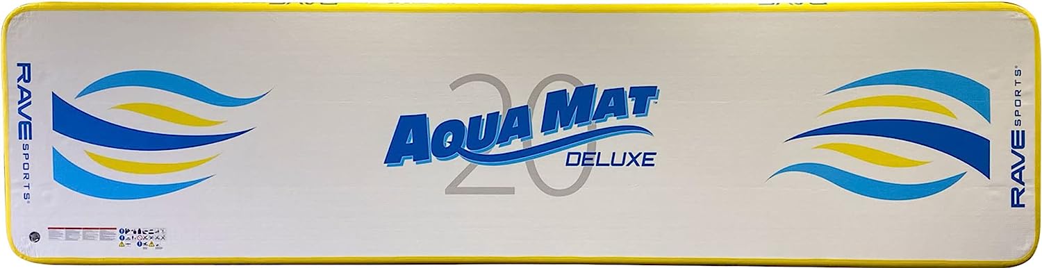 RAVE Sports Aqua Mat Deluxe 20' Water Mat Inflatable Activity Platform