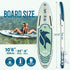 FunWater SUP Inflatable Stand Up Paddle Board Ultra-Light Inflatable Paddleboard with ISUP Accessories,