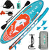 FunWater SUP Inflatable Stand Up Paddle Board Ultra-Light Inflatable Paddleboard with ISUP Accessories,