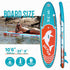 FunWater SUP Inflatable Stand Up Paddle Board Ultra-Light Inflatable Paddleboard with ISUP Accessories,
