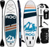 Roc Inflatable Stand Up Paddle Boards with Premium SUP Paddle Board Accessories