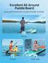 EVAJOY Paddle Boards, 10'10''x32''x6'' Inflatable Stand Up Paddle Board SUP for All Skill Levels