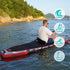 FunWater SUP Inflatable Stand Up Paddle Board Ultra-Light Inflatable Paddleboard with ISUP Accessories,